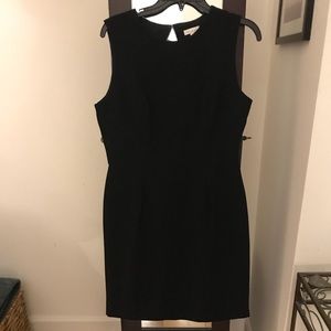 Shoshanna Black and Mint Sleeveless Dress